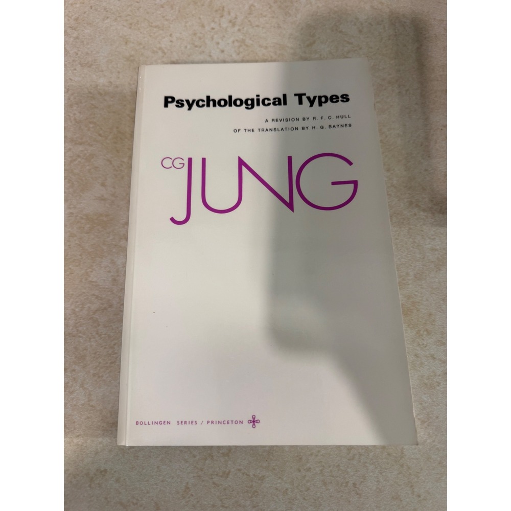 Psychological Types C.G. Jung Bollingen Series XX Princeton Paperback Vol 6 1976